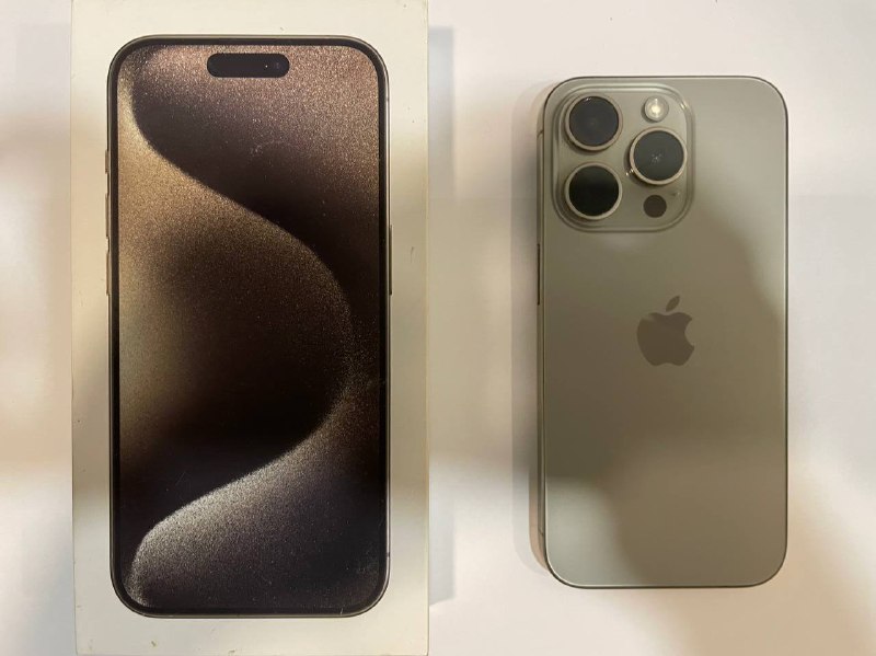 iPhone 15 Pro 256gb Natural Titanium