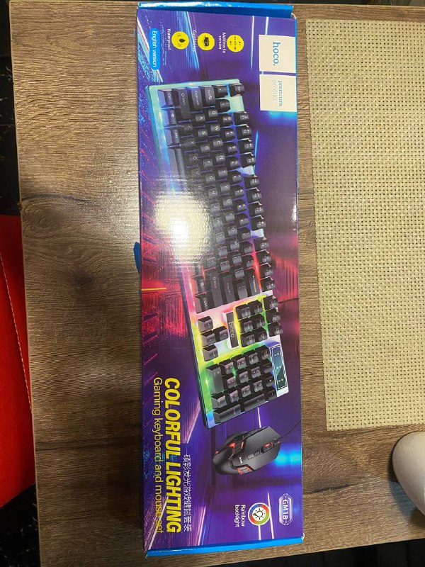 Hoco gaming mouse and keyboard