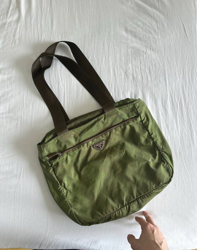 Stone Island nylon mask Hat, Prada bag, cav empt t-shirt 5
