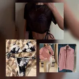 Женская одежда, купальники, топы, платья, брюки, сумочка 2