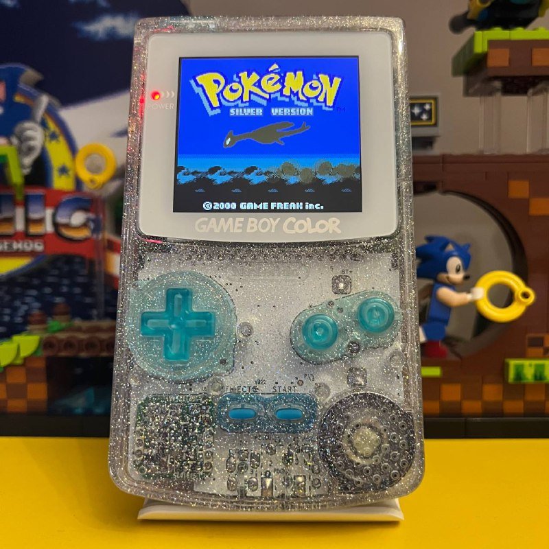 Nintendo Game Boy Color портативная ретро консоль с модом и IPS экраном