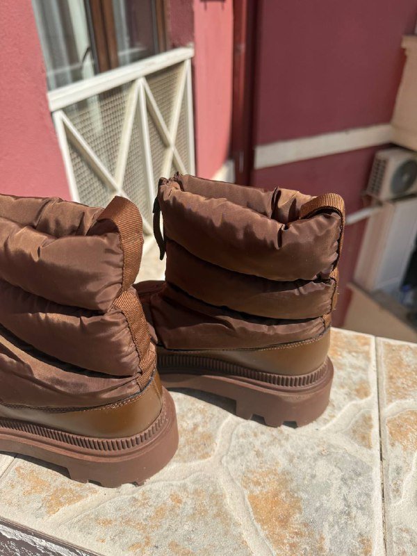 Теплые ботинки-дутики H&M, размер 41 3