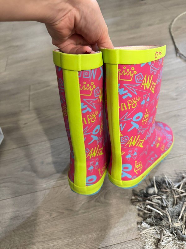 Резиновые сапоги для девочки Antilopa 36 размер 2