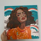 Картина девушка 2