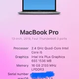 MacBook Pro 13 2019 5