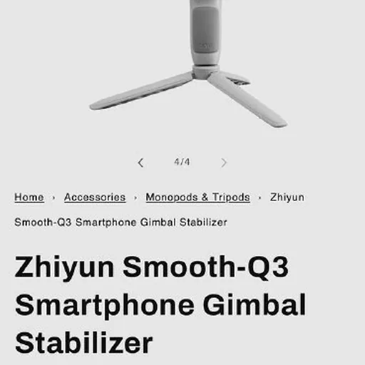 Zhiyun Smooth Q3 стабилизатор