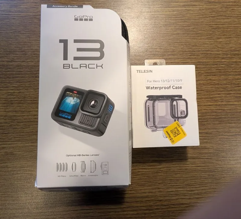 GoPro Hero 13, waterproof case