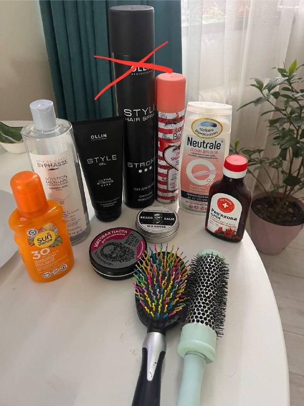 Рецепйное масло, расчески, гель, шампунь, спрей и крем 9