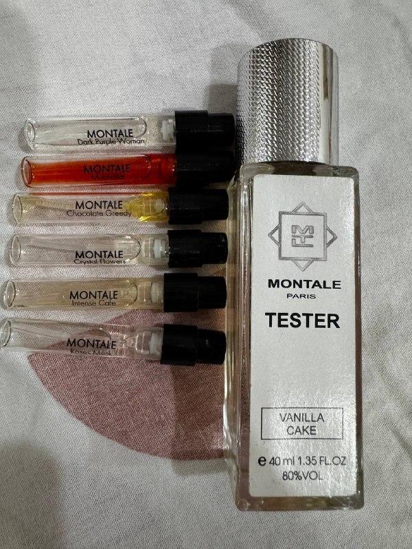 Отливанты и тестер Montale Paris Vanilla Cake
