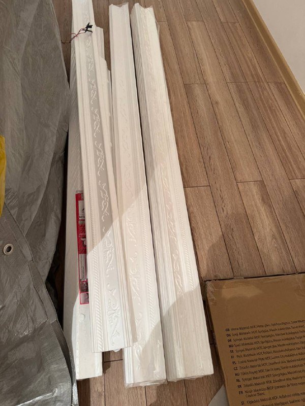 Молдинг потолочный широкий 3 упаковки 3