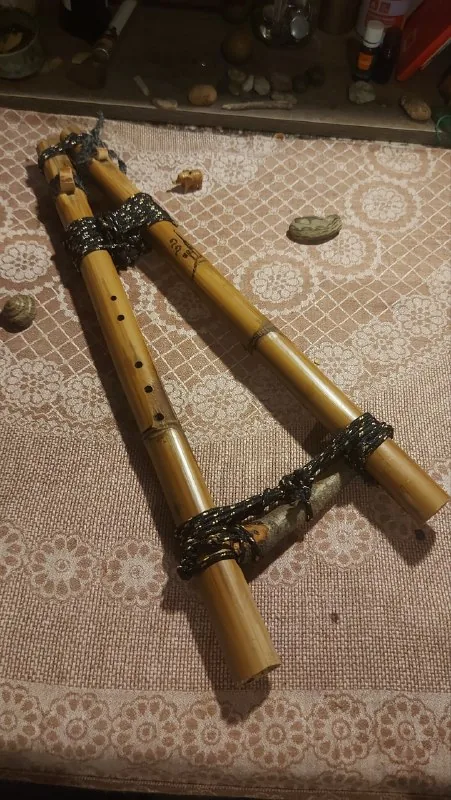 Двойная флейта пимак, Бансури 1