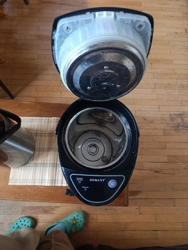 Электрический чайник 6 л с насосом, термос 3.5 л, формы для духовки 4