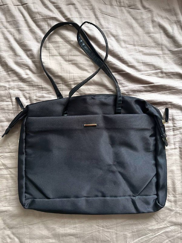 сумка для ноутбука, джинсовка укороченная