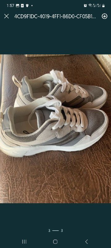 Мужские кроссовки б/у, размер 42 5