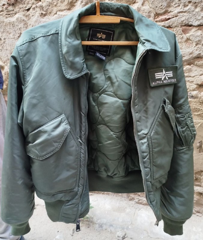 Куртка Alpha Industries CWU 45/P Sage Green 2
