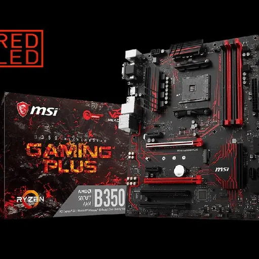 Ryzen 7 2700, материнская плата MSI B350