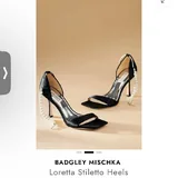 Черные женские туфли Badgley Mischka 3