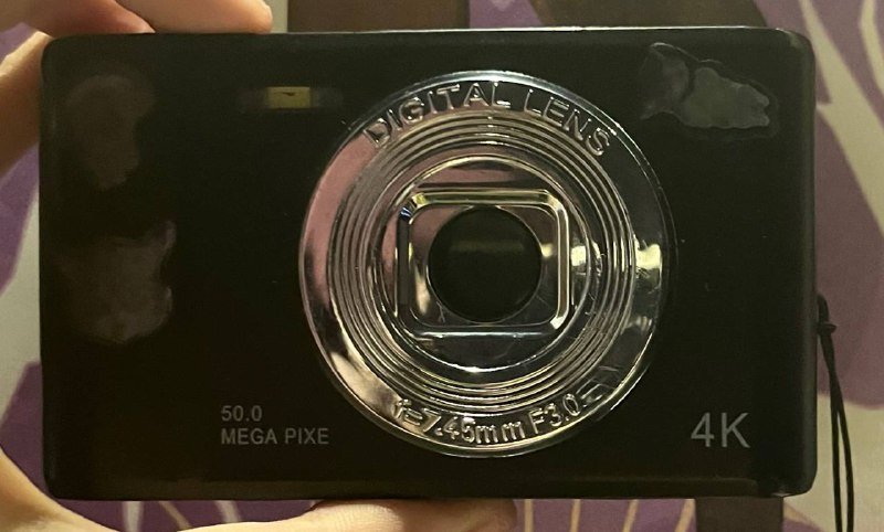 цифровая фотокамера с треснувшей матрицей 2