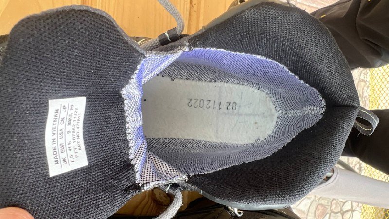 Ботинки кроссовки трекинговые Salomon X braze mid Goretex 4