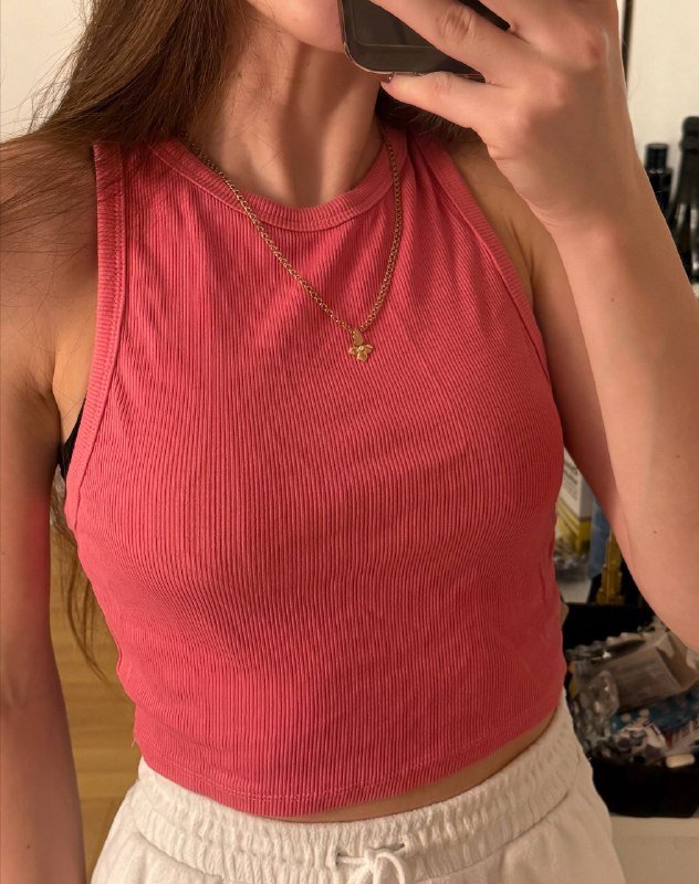 Женский розовый топ, майка графит, футболка Levi's XS/S 2