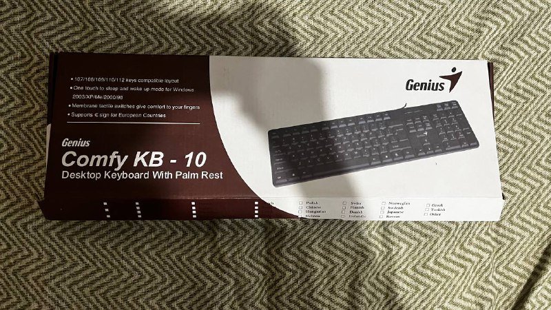 Клавиатура Genius Comfy KB-10 2
