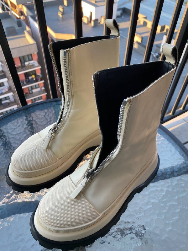 кожаные итальянские полусапожки 38 размера 2