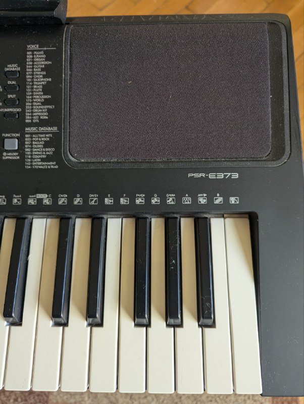 Синтезатор Yamaha PSR-E373 с подставками 2