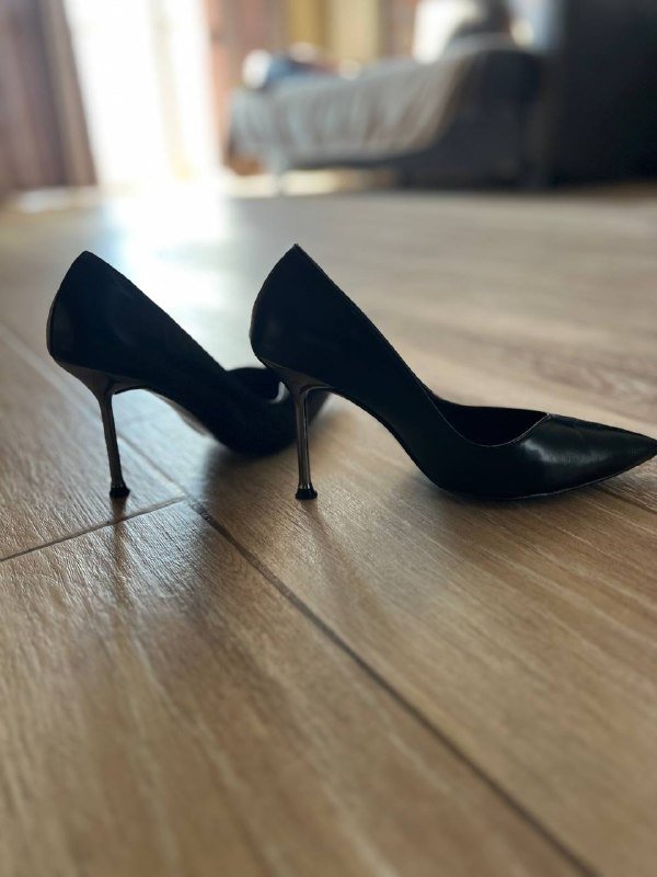 Черные женские туфли 36-36,5 размер 4