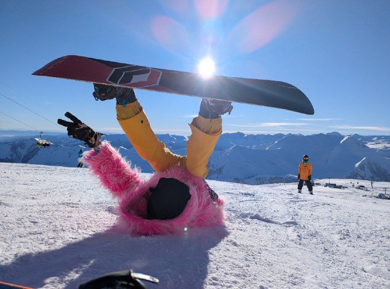 Сноуборд с креплениями Rossignol и Drake