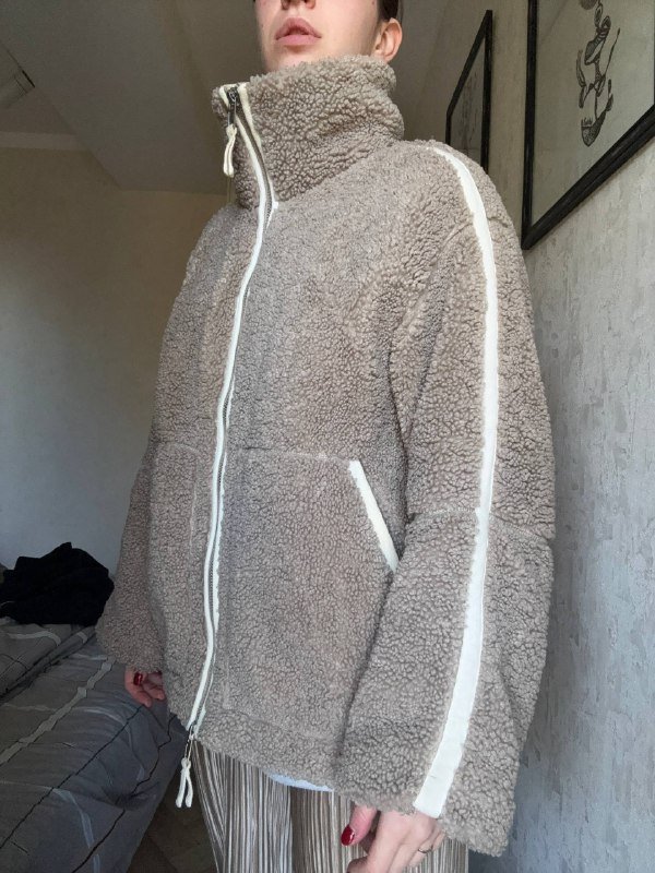 Куртка H&M оверсайз теплая размер М