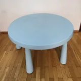 Детский бассейн с шарами, стол, стулья, горка, игрушки, тарелки 2