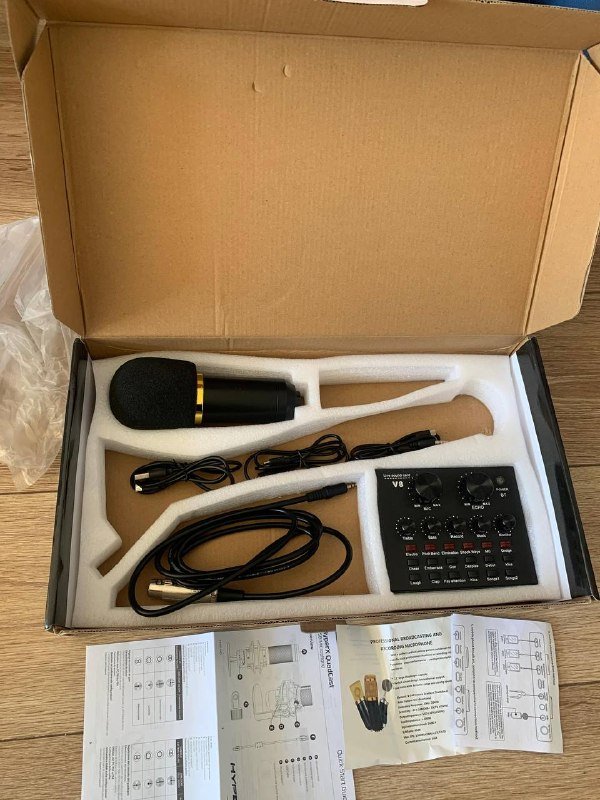 Профессиональный конденсаторный микрофон 2