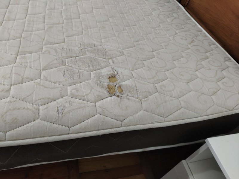 Плед шерстяной, матрас большой 200х180 5