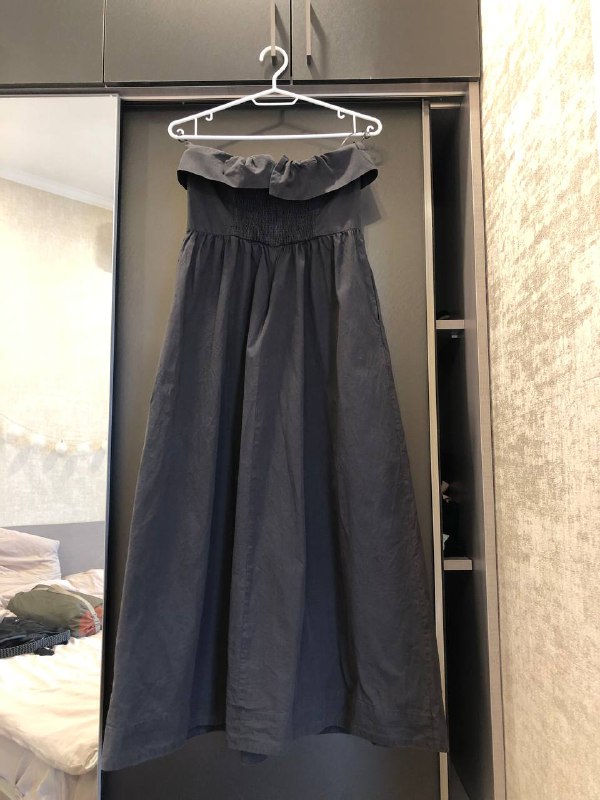 Платье ZARA без бретелей XS 2