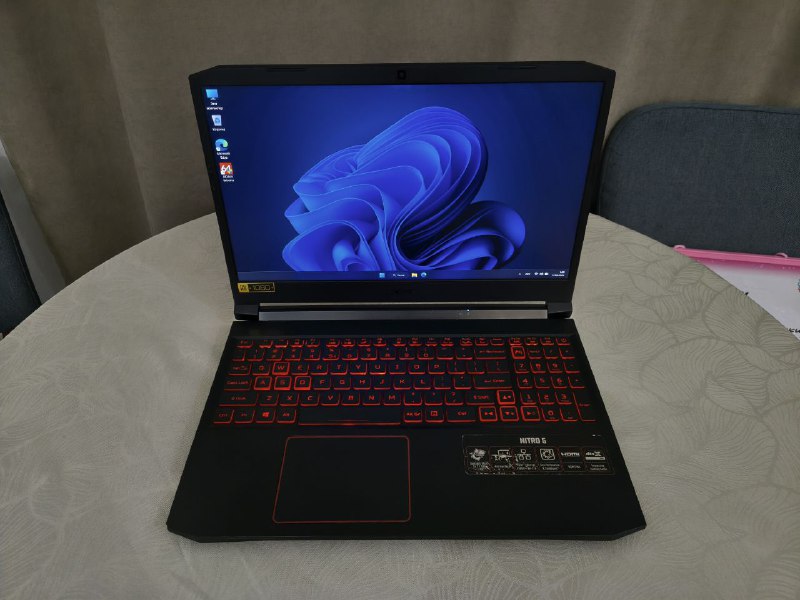 Игровой ноутбук Acer Nitro 5 AMD Ryzen 5 4600h 16Gb RAM GTX1650TI 512Gb SSD 1