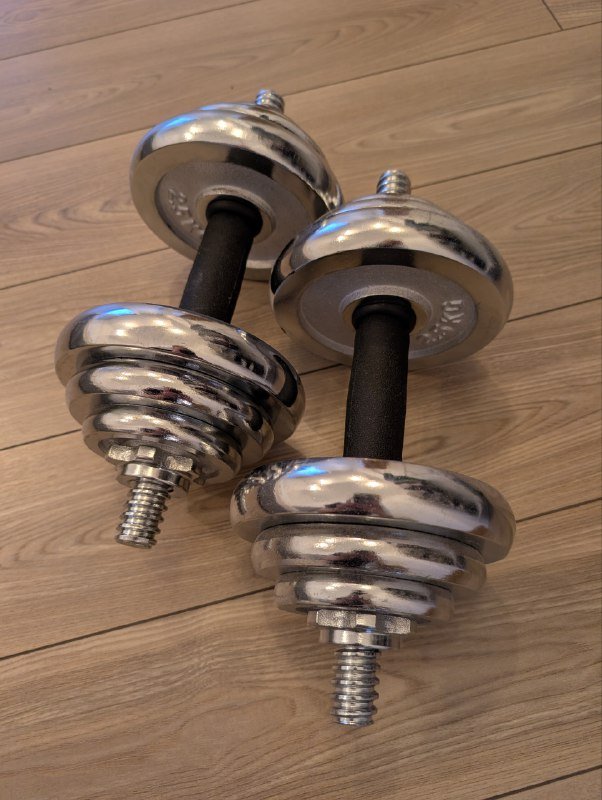 Гантели разборные 2x10кг