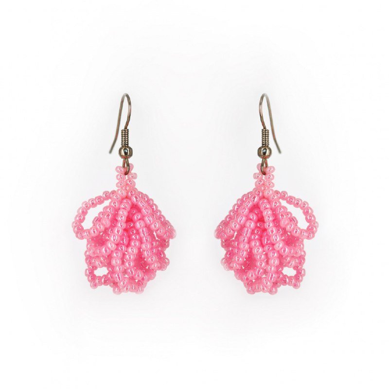 Брошь, брошка, серьги, колье ручной работы 3