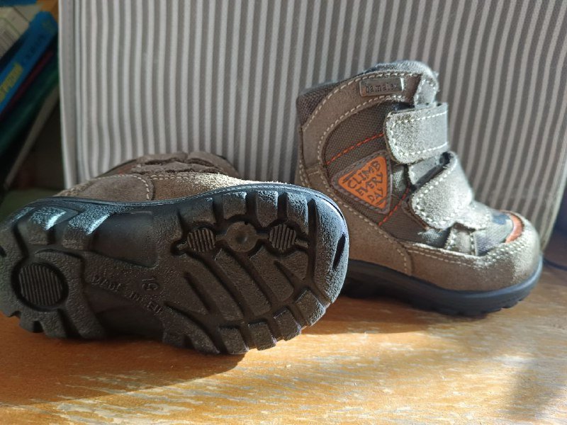 Мембранные термоботинки Bama, натуральная замша, р-р 19 2