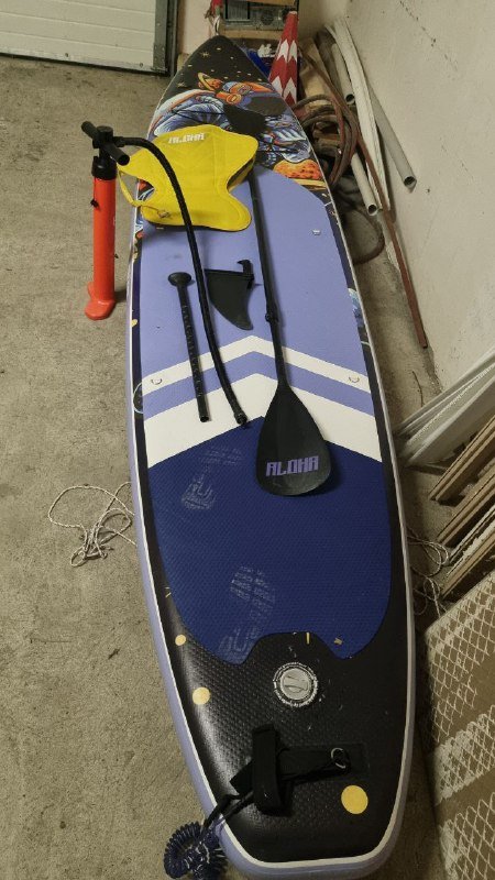 Надувной SUP-борд ALOHA с веслом и насосом
