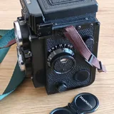 Среднеформатный плёночный фотоаппарат Yashica Mat 124G 2