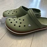 Crocs оригинал, бежевые и оливковые 2