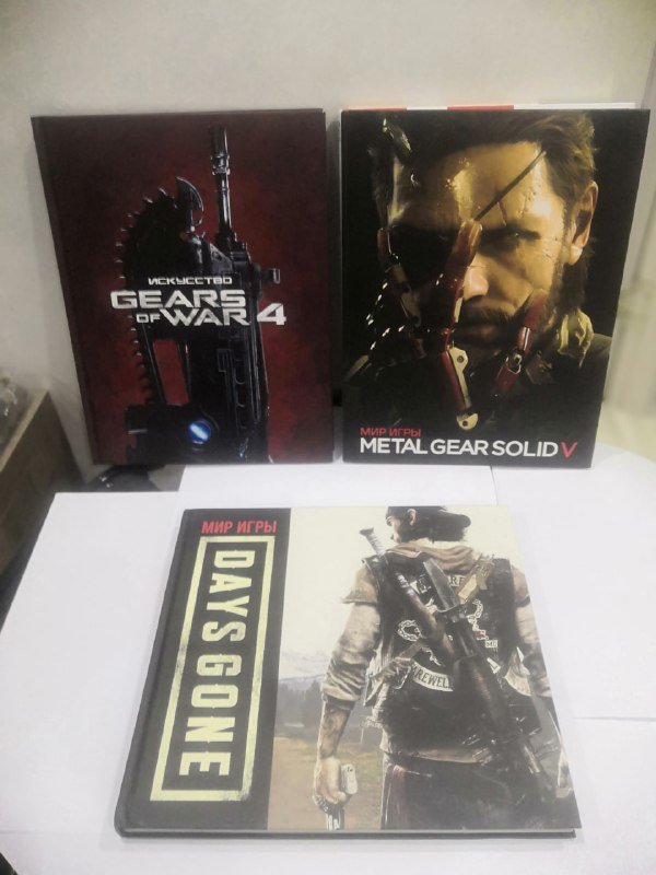 Артбуки игр GTA 5, Days Gone, Fallout 4 и др. 3