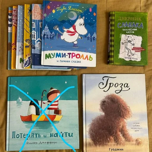 Книги Мумий-тролли, Гроза, Дневник слабака, Дневник Стива
