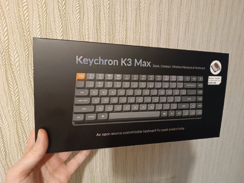 Keychron K3 MAX K3M-H3 K pro Brown клавиатура 3