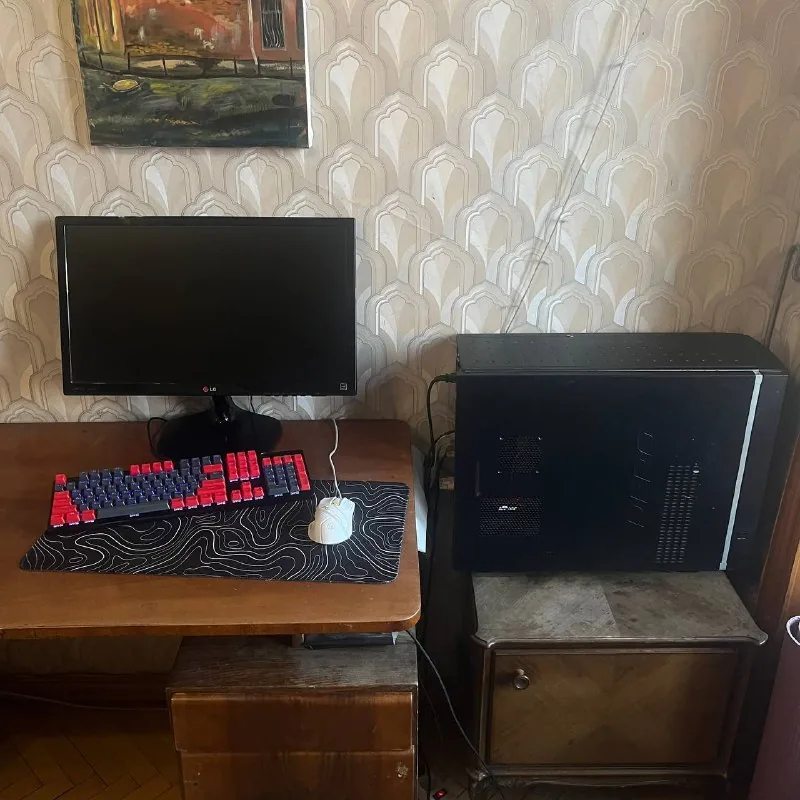 Компьютер, монитор, клавиатура, мышь 1