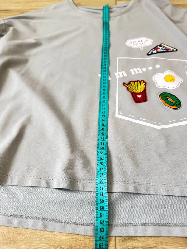 Лонгслив женский с аппликациями размер S-M-L 4