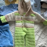 Детская вязаная одежда 2