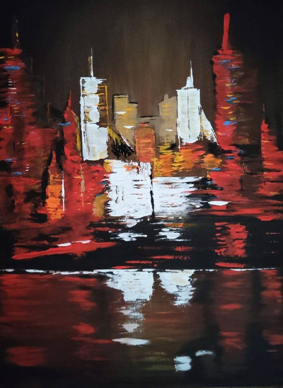 Картины акрил 70x50 4