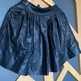 Юбка из искусственной кожи 4