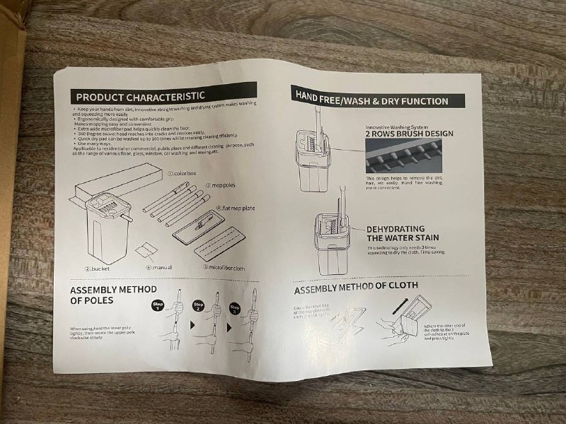 Новая швабра новая с ведром и насадками 2